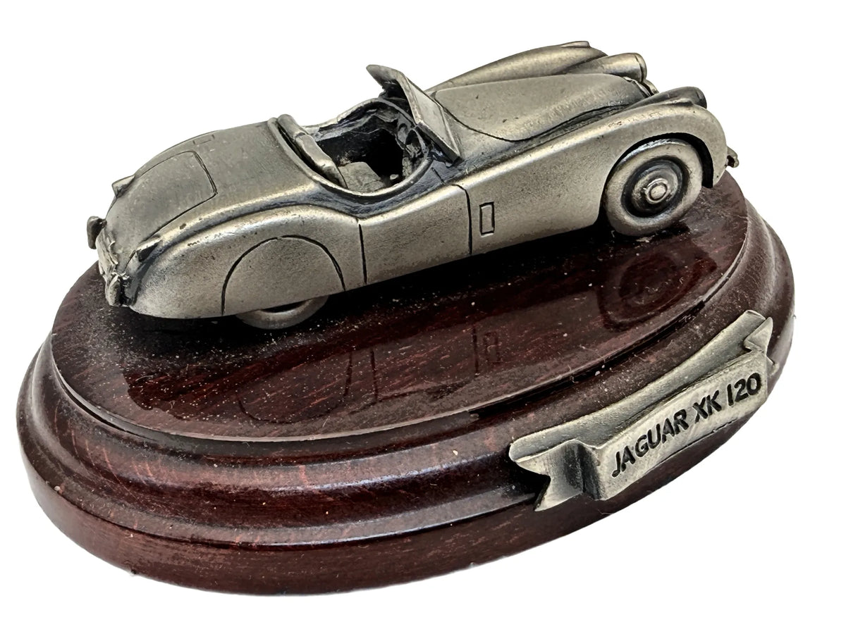 Jaguar XK 120 Mark Models Ltd Craftsman Studio Srebrny 1:64 Hand Crafted