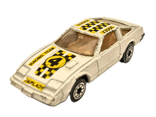 NISSAN FAIRLADY ZX300ZX TURBO, Yatming, Racing Team, Die cast, Biały, 1:64