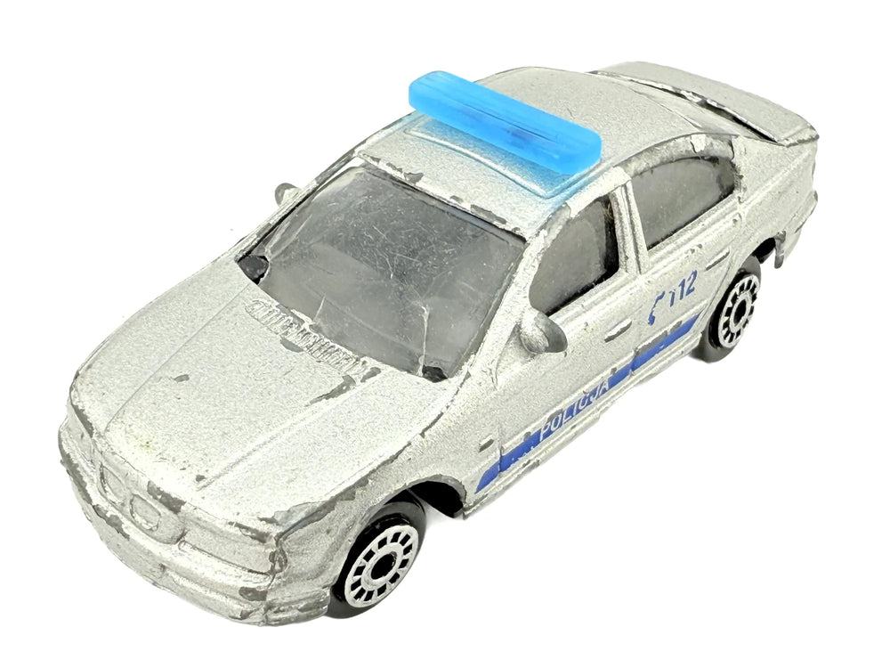 Jak BMW Serii 3 Policja 112, Unbranded, Die cast, Srebrny, 1:64, Resoraki