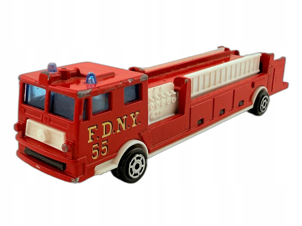 Pompier Grande Echelle Straż pożarna Majorette Czerwony 1:86