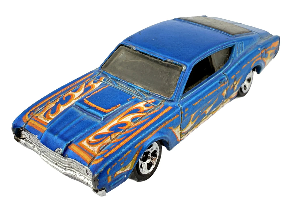 '69 MERCURY CYCLONE, Hot Wheels, Die cast, Niebieski, 1:64, Resoraki