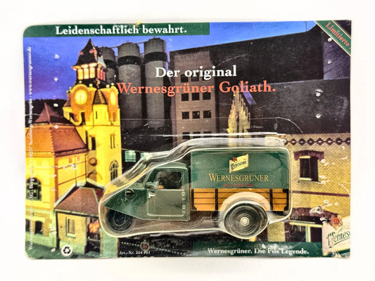 Goliath Hümmer 1:87 Ciężarówka Promocyjna Wernesgrüner Blister Zielony