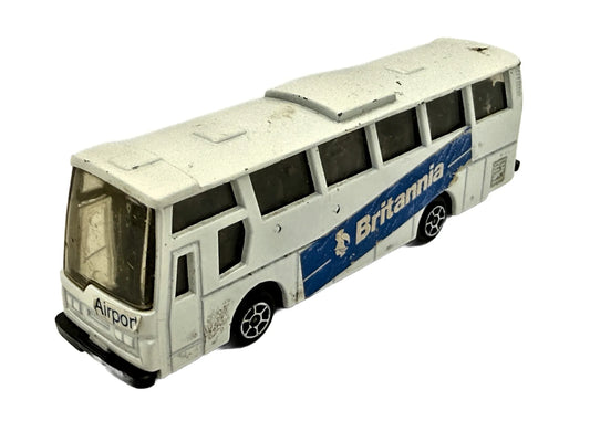 Autobus BRITANNIA AIRPORT BRITANIA Guisval '80 Biały 1:87 Made in Spain