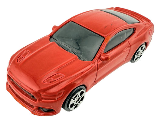 2015 FORD MUSTANG GT, Maisto, Die cast, Czerwony, 1:64, Resoraki