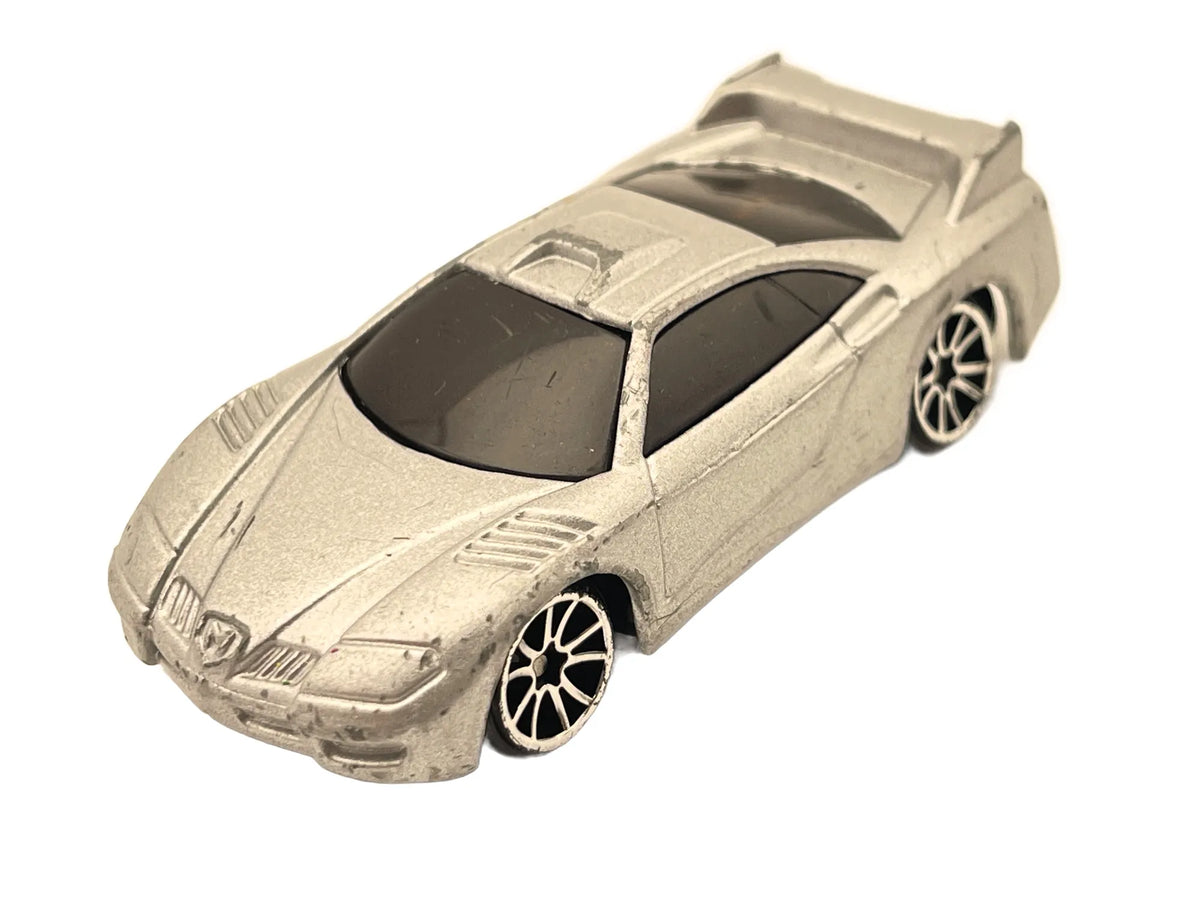 SPORTOWY SAMOCHÓD, MotorMax, Die cast 61436, Srebrny, 1:64, Resoraki