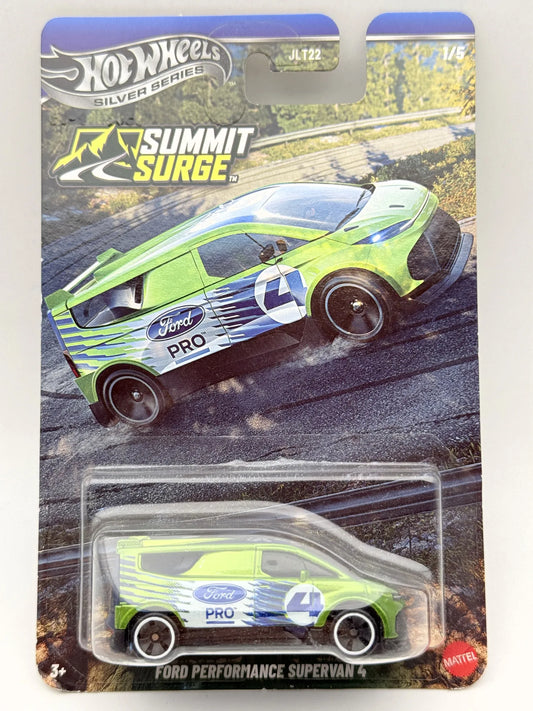 FORD PERFORMANCE SUPERVAN 4 Summit Surge Hot Wheels 2026 Zielony 1:64