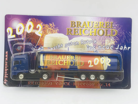 MAN TRUCK Grell 2002 1:87 Ciężarówka Promocyjna Blister Brauerei Reichold
