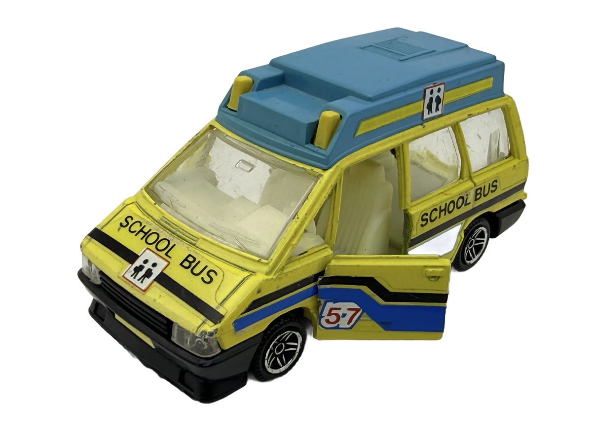 RENAULT ESPACE School Bus Guisval '80 Żółty 1:44 Made in Spain