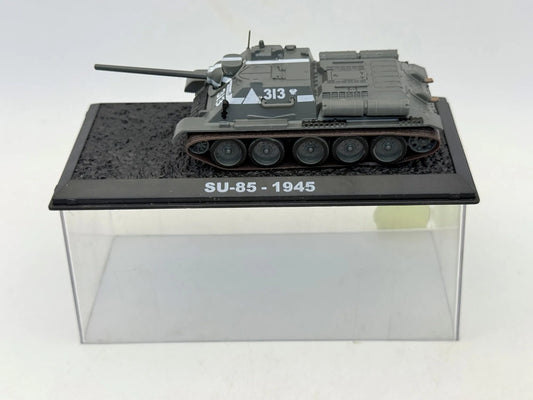 Czołg Su-85 z 1945 r. Tanks of the World Wojsko AmerCom Szary 1:72