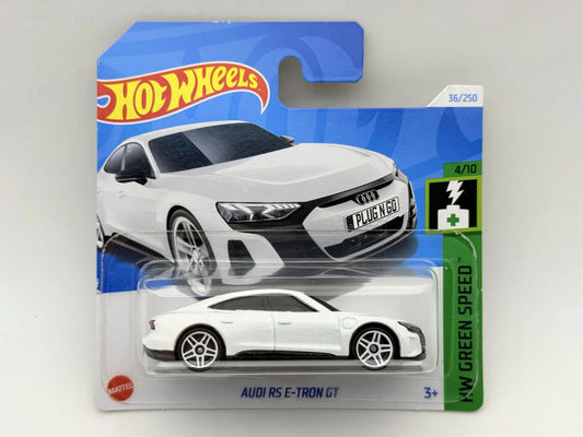 AUDI RS E-TRON GT HW Green Speed Hot Wheels 2024 Biały 1:64
