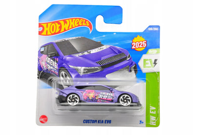 CUSTOM KIA EV6 Hot Wheels 2025 Fioletowy 1:64