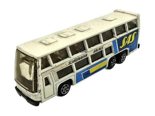 Autobus SCANDINAVIAN AIRLINES SAS Guisval Biały 1:100 Made in Spain