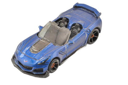 Chevrolet Corvette Zr1 Convertible, Hot Wheels, die cast resoraki, 1:64