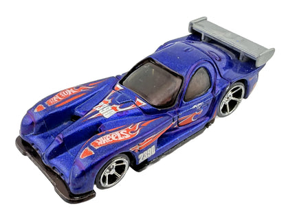 PANOZ GTR-1, Hot Wheels 1997, Die cast 449, Niebieski, 1:64, Resoraki