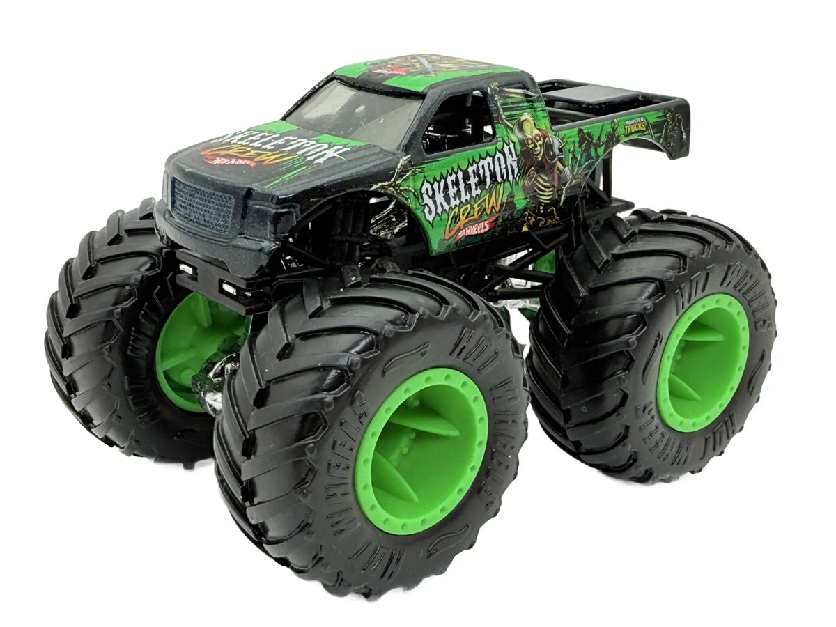 Skeleton Crew Monstrer Truck Hot Wheels Czarny 1:64