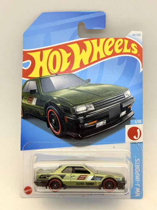 NISSAN SKYLINE RS KDR30 HW J-IMPORTS Hot Wheels 2021 Zielony 1:10