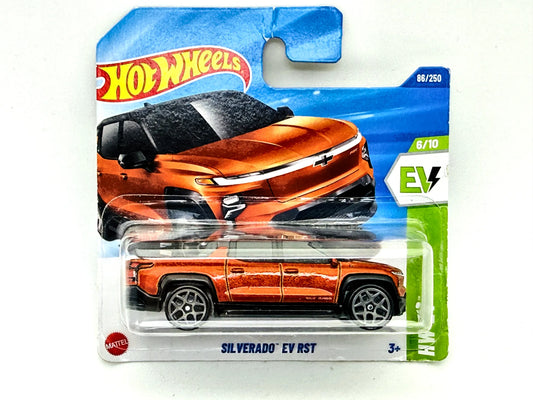 Chevrolet Silverado EV RST Hot Wheels 2025 HW EV 1:64 Pickup Blister
