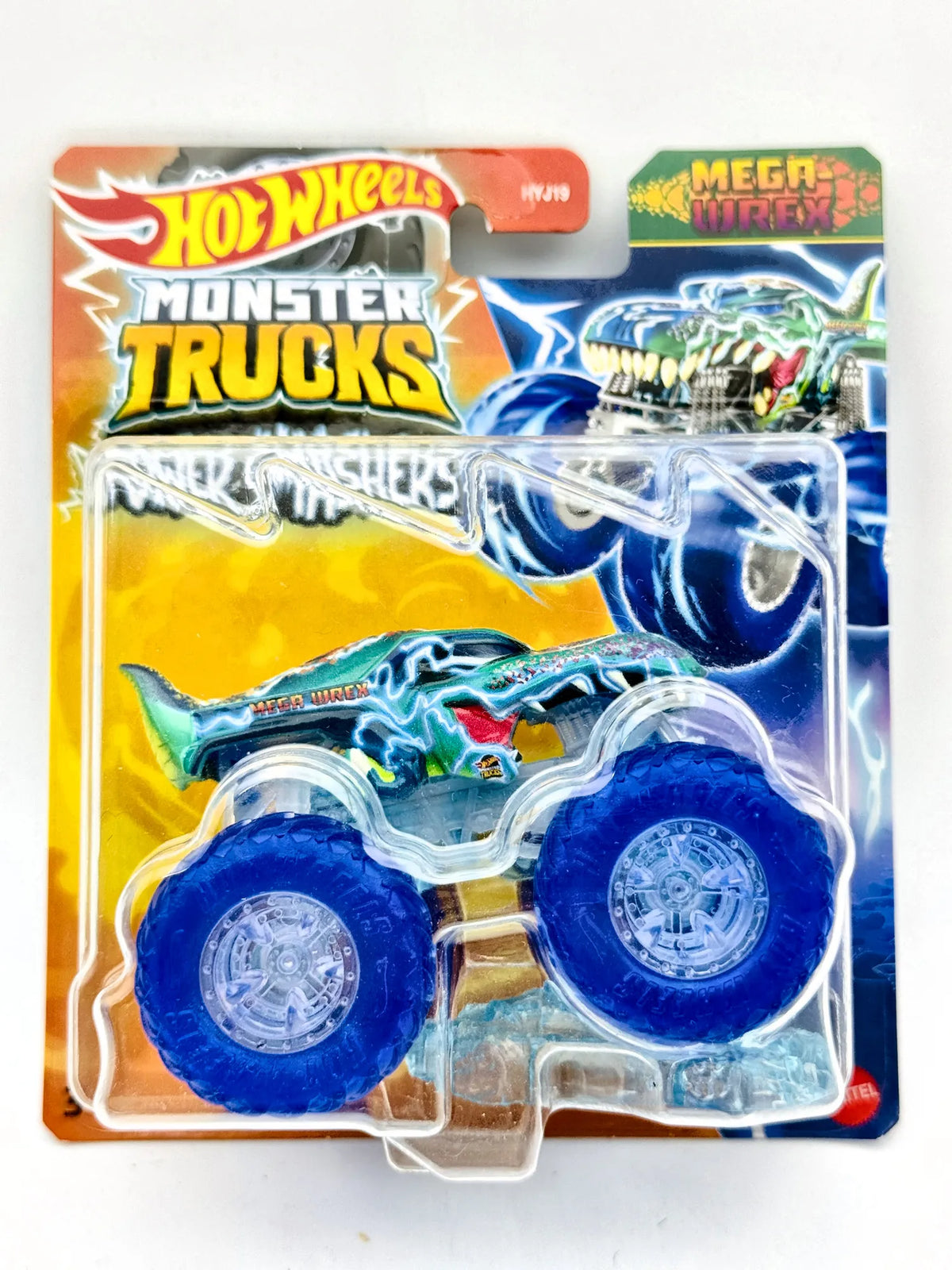 Mega-Wrex Hot Wheels 1:64 Monster Truck Blister Turkusowy