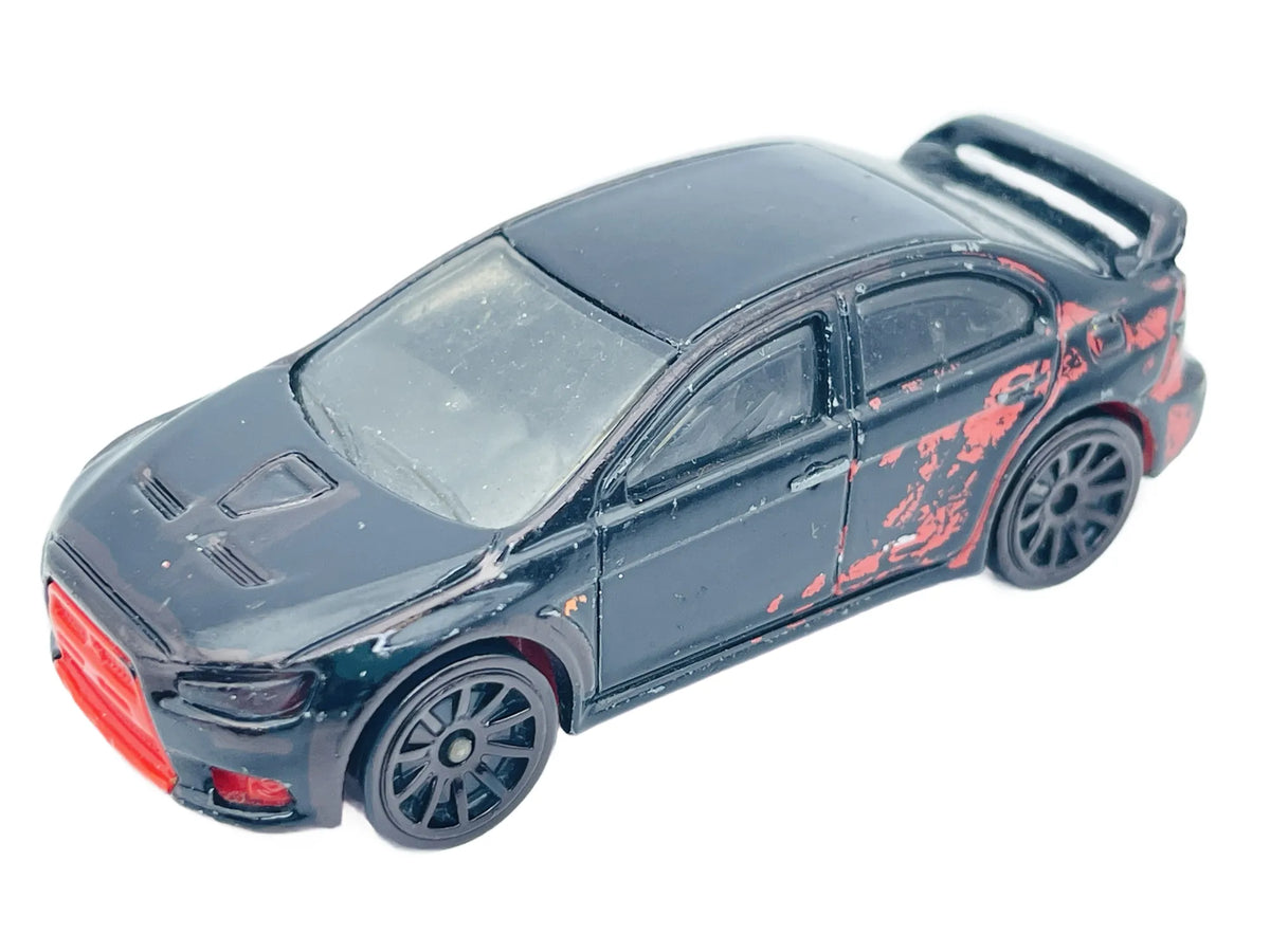 2008 Mitsubishi Lancer Evolution, Hot Wheels, resoraki, die cast, 1:60