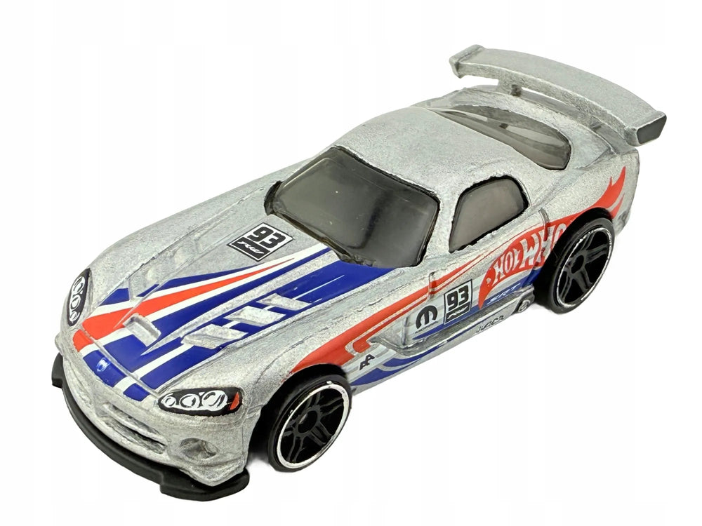 DODGE VIPER SRT10 ACR, Hot Wheels, Resoraki, Die cast R0939, Srebrny, 1:64