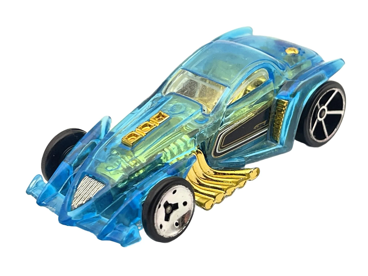 BURT-ESQUE, Hot Wheels 2010, Resoraki, Die cast C21, Przeźroczysty, 1:64