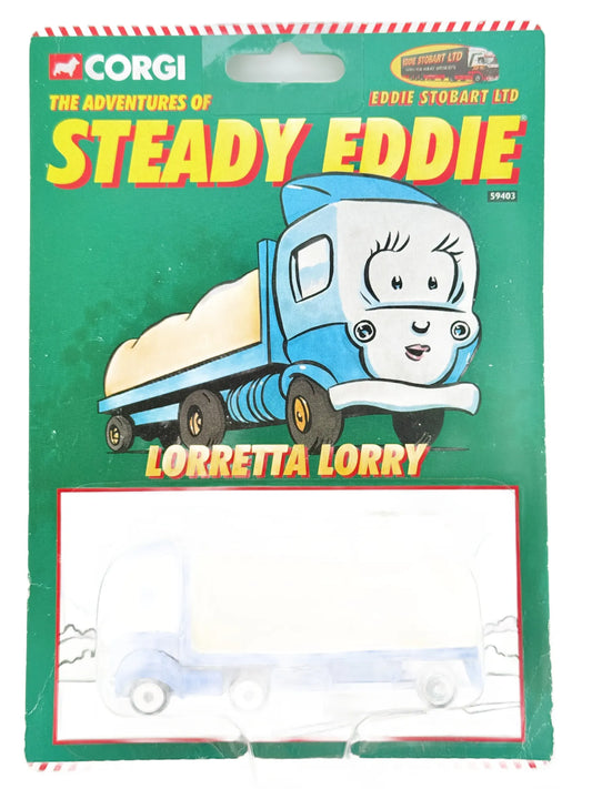 Ciężarówka Lorretta Lorry Adventures of Steady Eddie Corgi Żółty