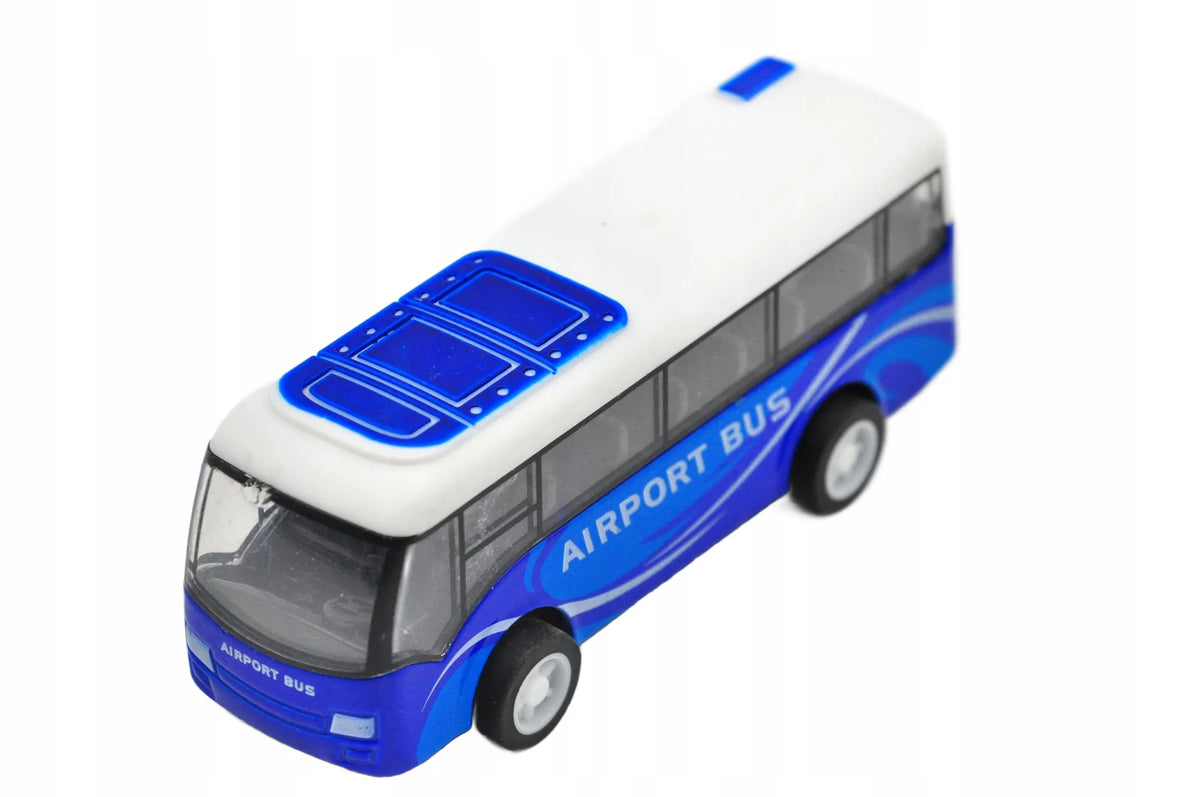 AIRPORT BUS Biało-Niebieska 1:87
