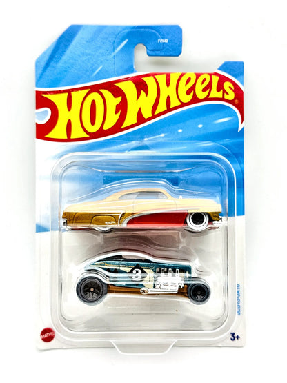 2 Pack Hot Wheels 2025 1:64 3 Blister Złoty