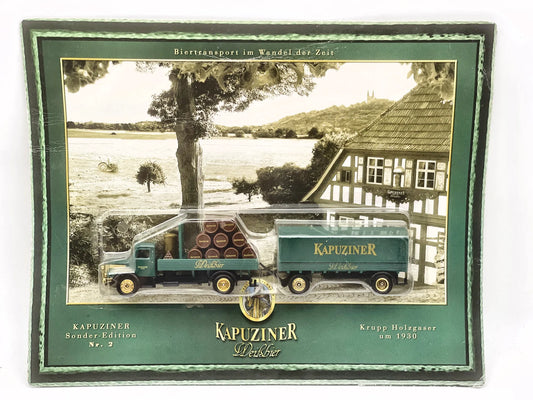 MAN 415 L1 Grell 1:87 Ciężarówka Promocyjna KAPUZINER Blister Zielony