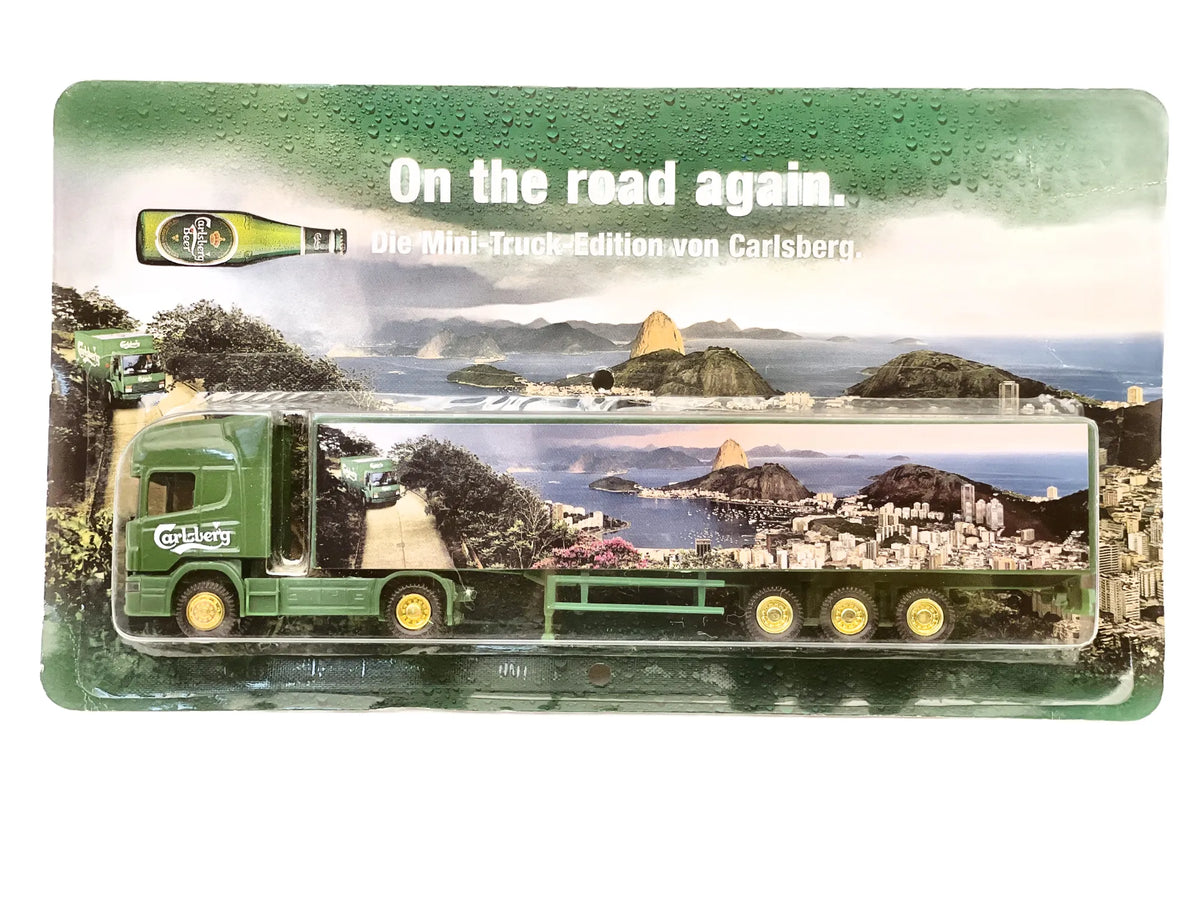 Scania Hümmer 1:87 Ciężarówka Promocyjna Carlsberg Blister Zielony