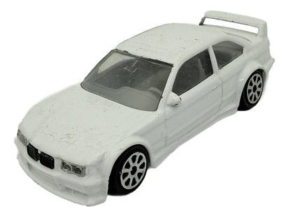 BMW M3, Bburago, Resoraki, die cast, 1:43, BIAŁY