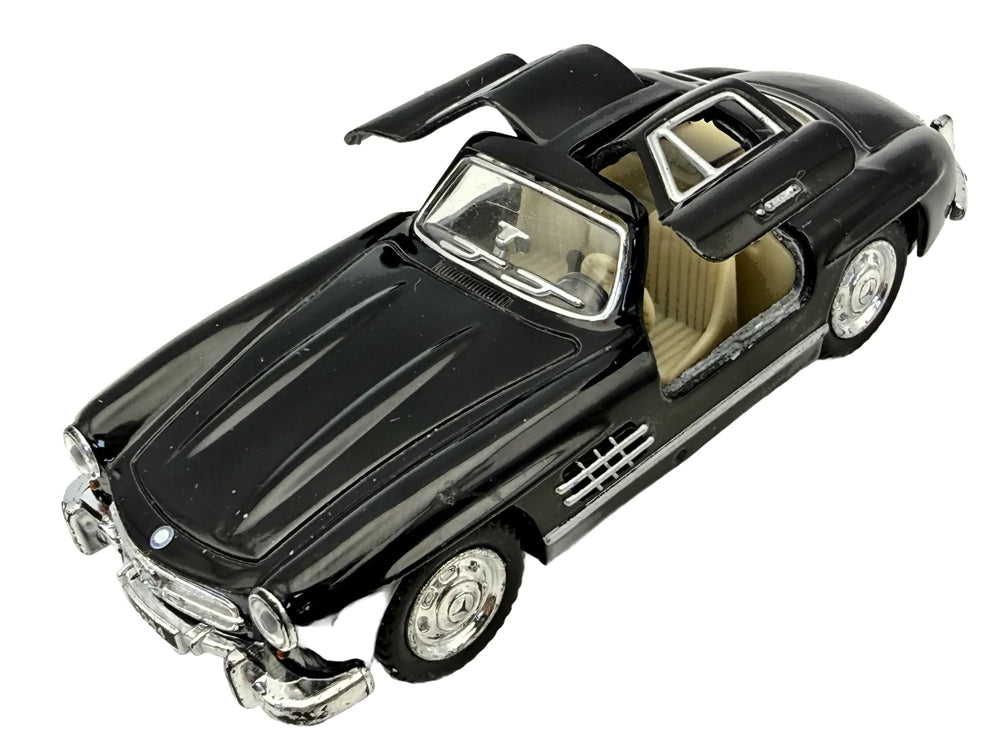 1954 MERCEDES-BENZ 300SL, Kinsmart, Die cast KT5346, Czarny, 1:33, Resoraki