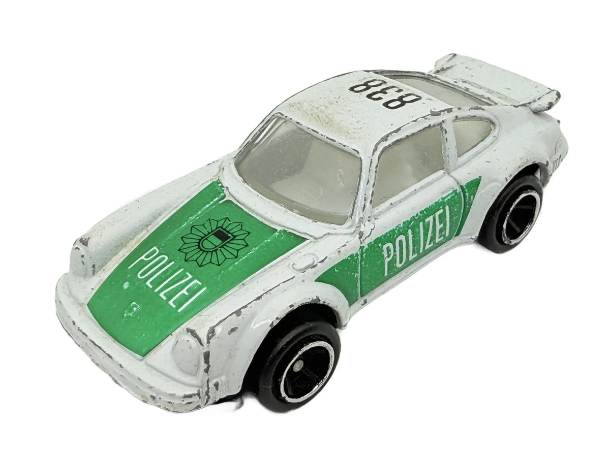Porsche 911, Welly (?), Policja, Police, die cast resoraki, 1:60