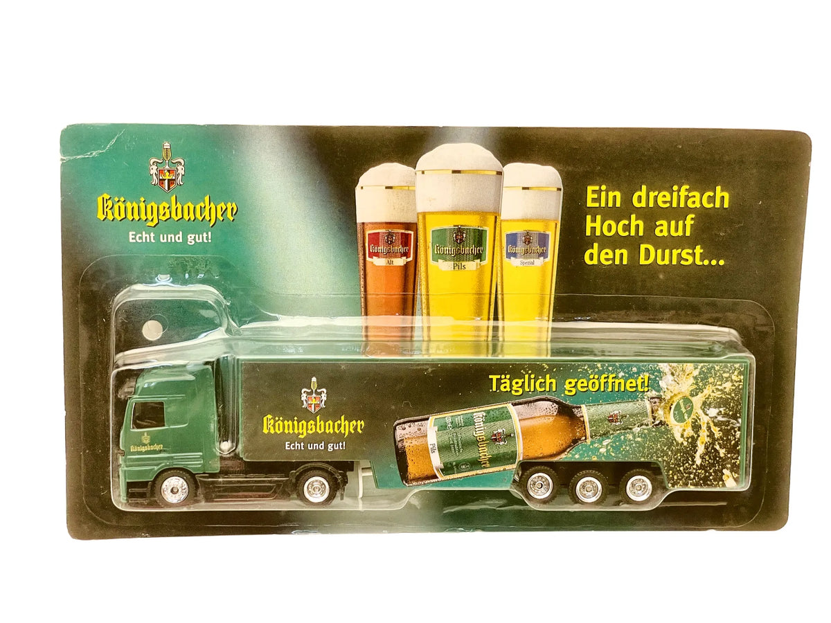 Mercedes-Benz Actros Grell 1:87 königsbacher Blister Zielony Promocyjny