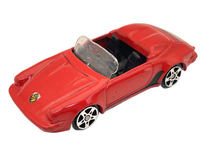 Porsche 911 Speedster Cabrio, Maisto, Resoraki, Die cast 1:64, Czerwony