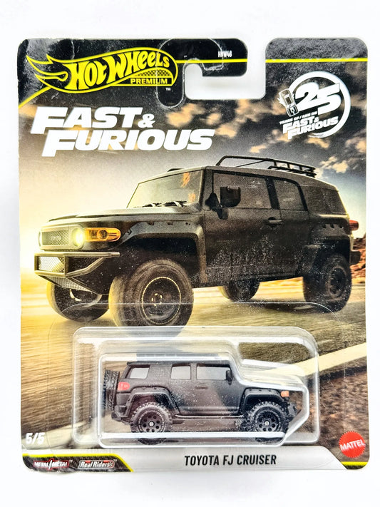 Toyota FJ Cruiser Hot Wheels Fast & Furious 1:64 Blister Szary