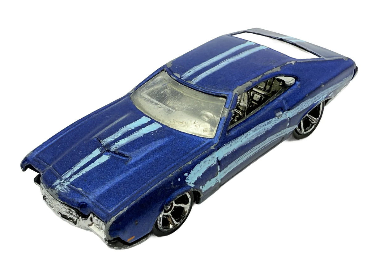 72 Ford Grand Torino Sport Hot Wheels Niebieska 1:64
