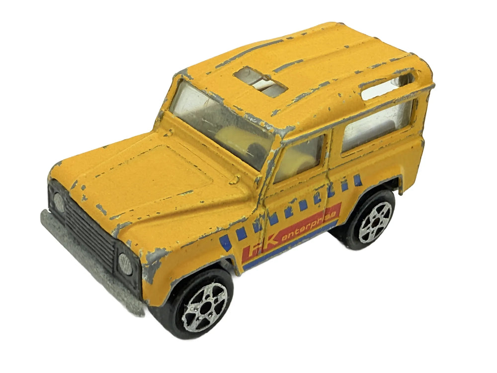 Land Rover Majorette Żółty 1:60