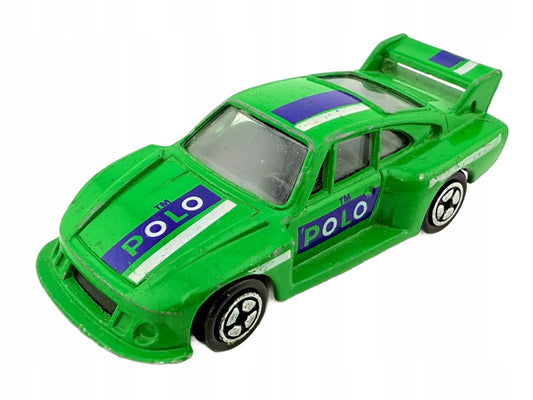PORSCHE 911 Corgi '80 Zielony 1:64 Made in Great Britain