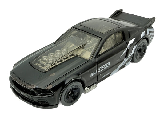 Ford Mustang Gt Hot Wheels 2012 Czarny 1:64