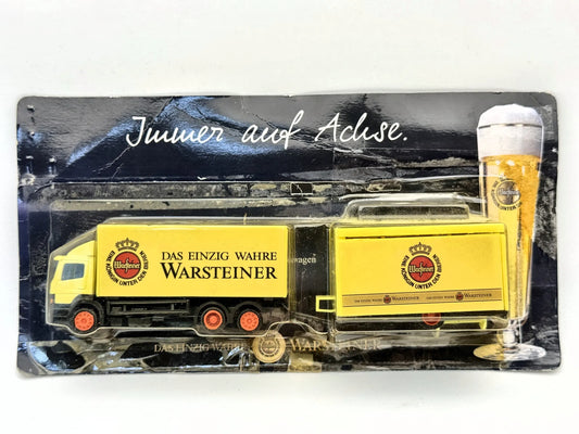 Mercedes-Benz Atego 1:87 Ciężarówka Promocyjna WARSTEINER Blister Żółty
