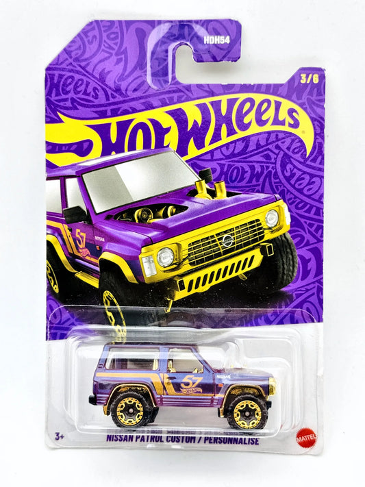 Nissan Patrol Custom Hot Wheels HW: THE '80s 1:64 57 Blister Fioletowy