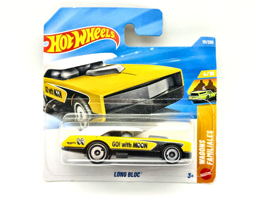 Long Bloc Hot Wheels 2026 Wagons Familiales 1:64 GO! with MOON MoonEyes