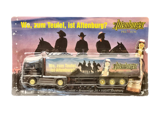 MAN TRUCK DGD 1:87 Ciężarówka Promocyjna Czarny Reklama Altenburger Premium