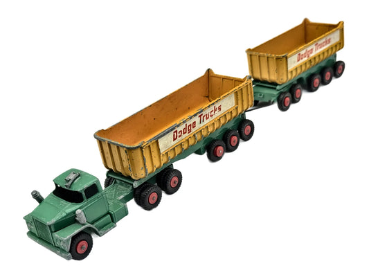 Dodge Tractor Super Kings Wojsko Matchbox '60 Zielony 1:43 Made in England