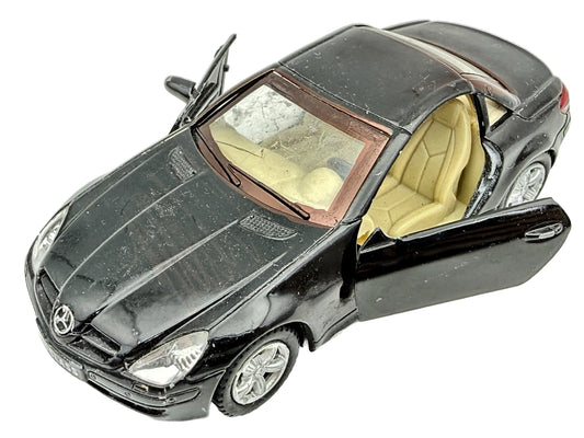 MERCEDES-BENZ SLK-CLASS, Kinsmart, Die cast KT5095, Czarny, 1:32, Resoraki