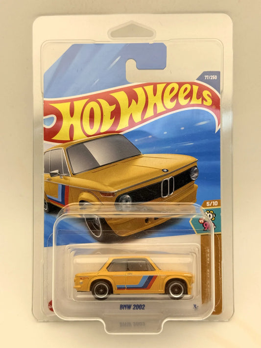 BMW 2002 '70 VS '90 Hot Wheels 2024 Żółty 1:64 Protektor