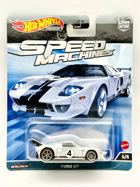 Ford GT Hot Wheels 2021 1:64 4 Blister Biały