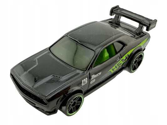 DODGE CHALLENGER DRIFT CAR, MOPAR, Hot Wheels 2010, Die cast, Czarny, 1:64
