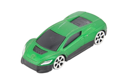 Sportowy Coupe Motor Max Zielony 1:64